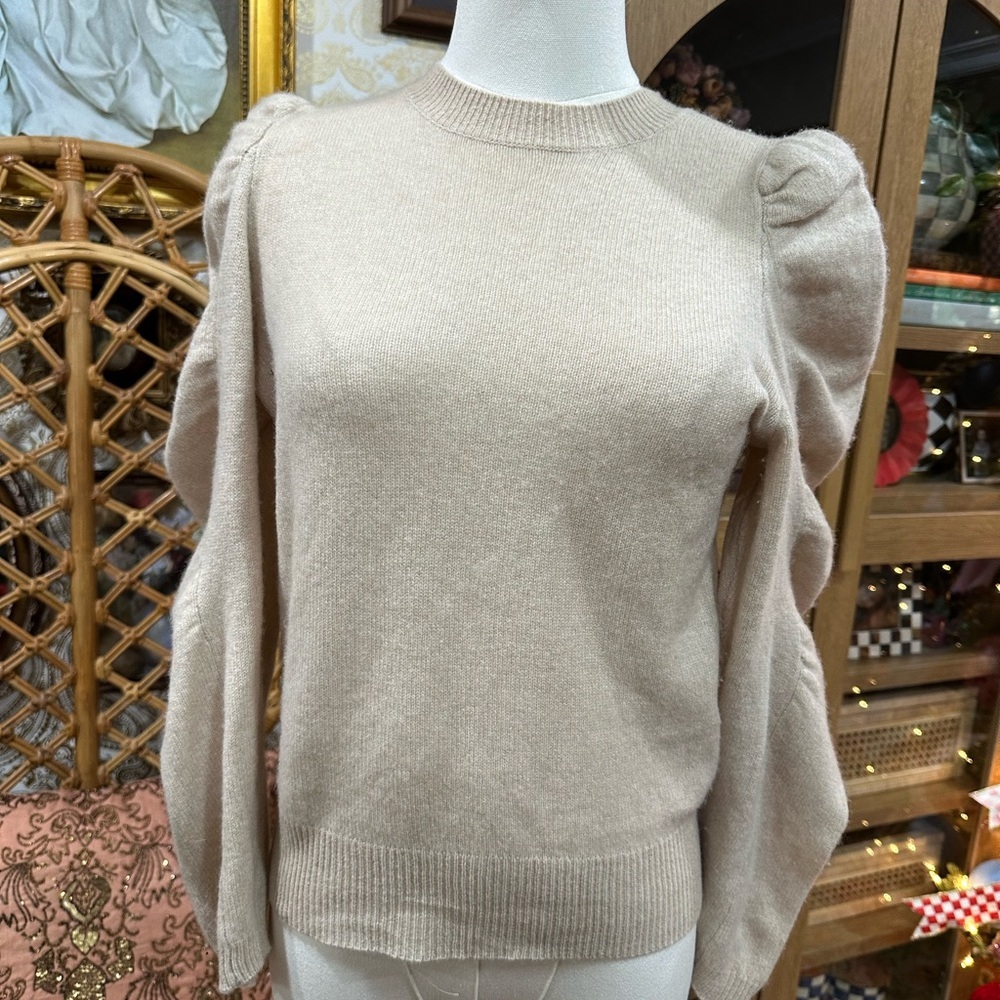 Frame Elegant Beige Women's Sweater size small